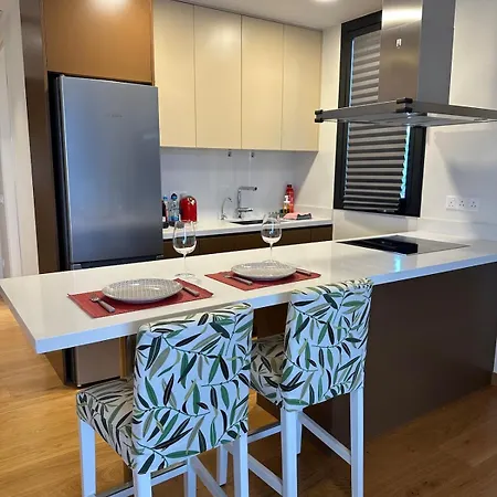 Appartement Lux Hub Spot-νear European Uni Engomi