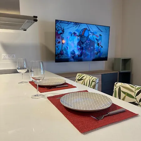 Appartement Lux Hub Spot-νear European Uni Engomi *