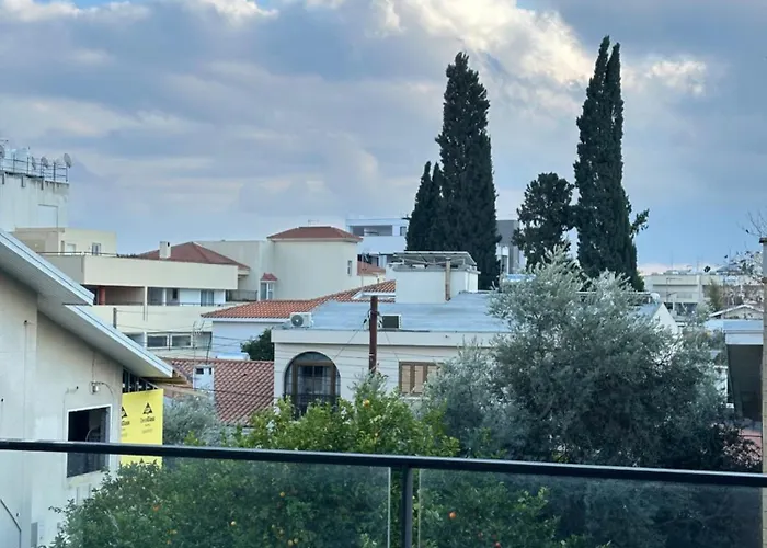 Lägenhet Lux Hub Spot-νear European Uni Engomi *