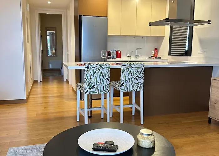 Lux Hub Spot-νear European Uni Engomi Apartmán *