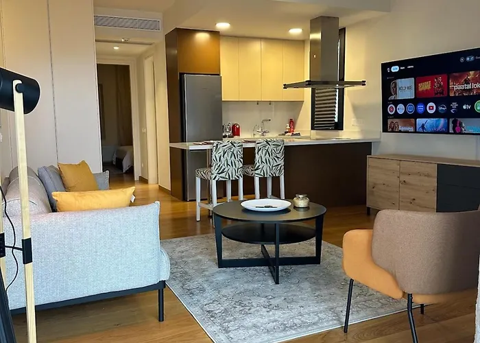 Apartmán Lux Hub Spot-νear European Uni Engomi *