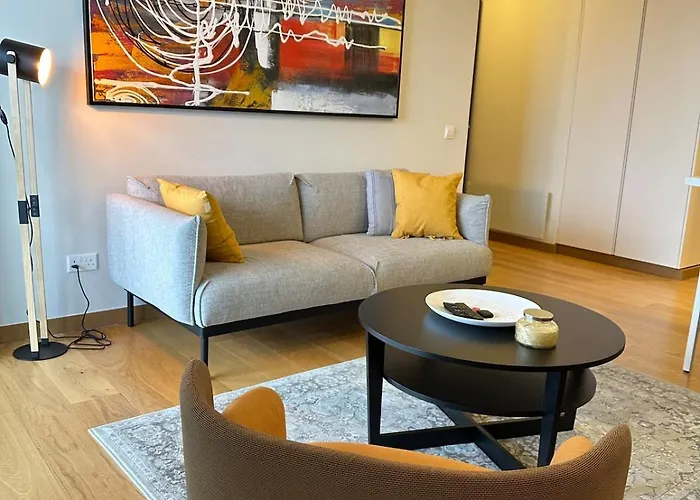 Apartmán Lux Hub Spot-νear European Uni Engomi Nikósie